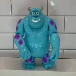 Mattel Monsters, Inc. Sulley Blue and Purple Action Figure